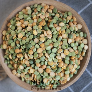 Đậu Hà Lan hữu cơ (xanh & vàng) 500g