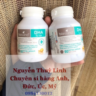 Dha viên bổ sung trí não cho trẻ