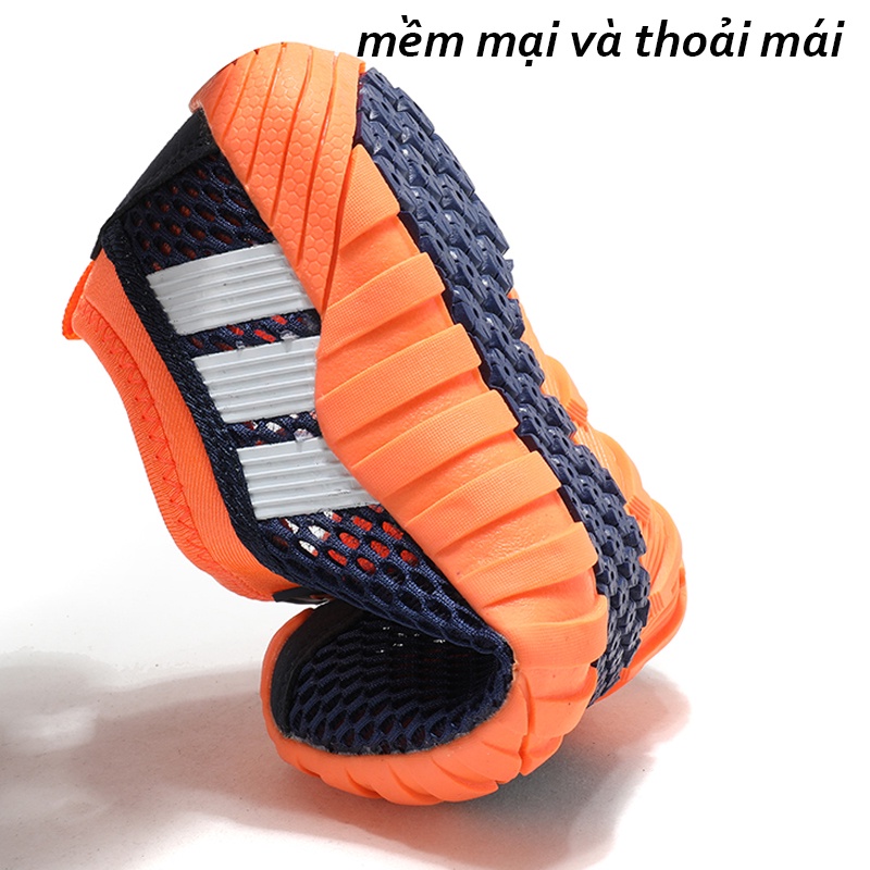 Giày Thể Thao Mùa Hè Phối Lưới Thoáng Khí Thời Trang Cho Bé Trai Cỡ 28-40
