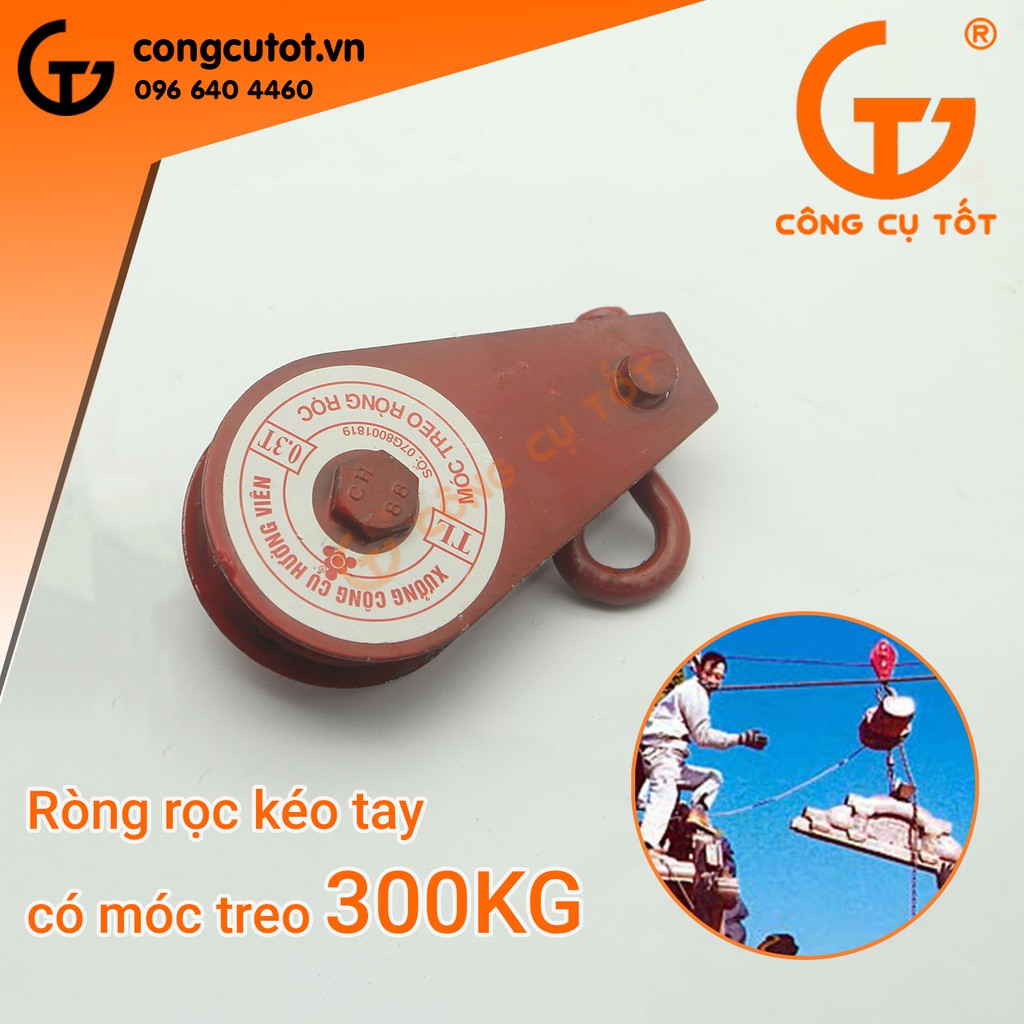 Ròng rọc tải trọng 300kg