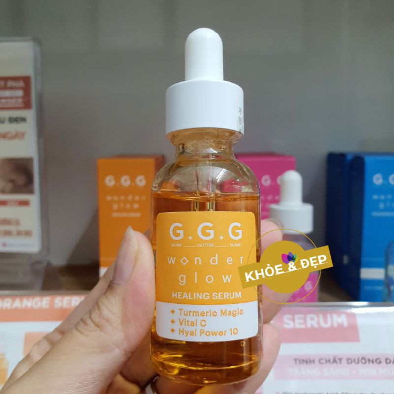 Serum GGG dưỡng da trắng sáng, mờ thâm sau mụn - Màu cam Orange GGG | BigBuy360 - bigbuy360.vn