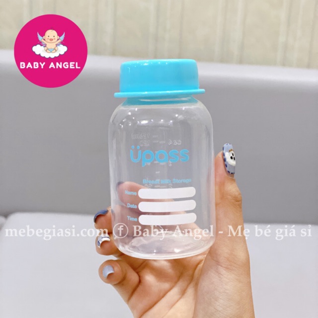 Bộ 3 bình trữ sữa 125ml Upass UP0030N ( Thái Lan )