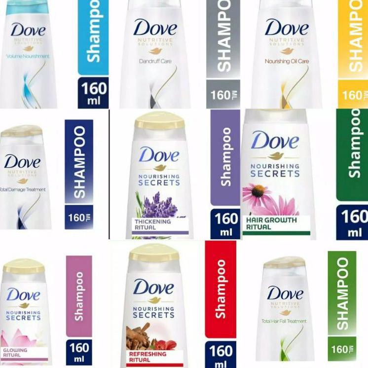 (Hàng Mới Về) Dầu Gội Dove 160ml Chất Lượng Cao