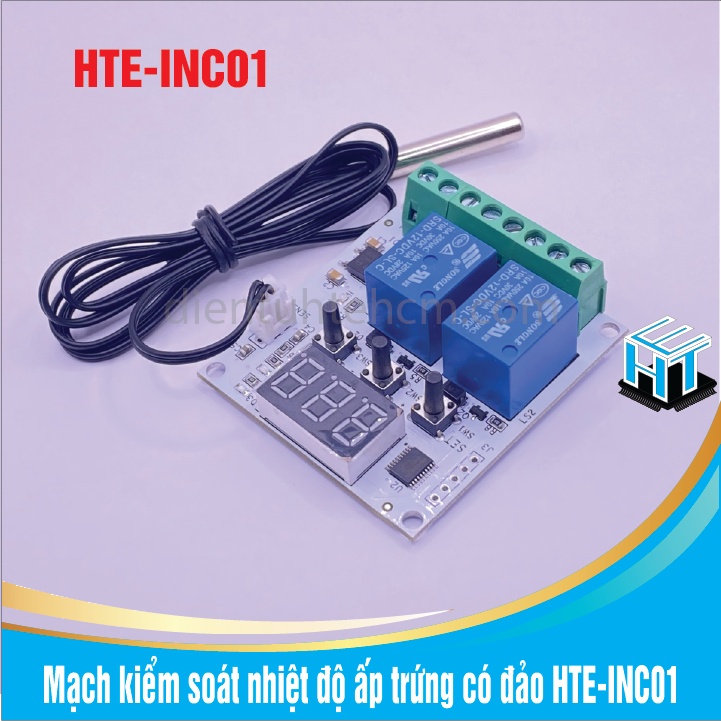 Mạch kiểm soát nhiệt độ ấp trứng có đảo HTE-INC01
