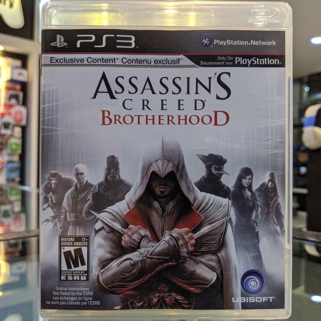 (Tiếng Anh) Đĩa chơi Game PS3 Assassin 's Creed Brotherhood PS3 PS3 cũ PS3