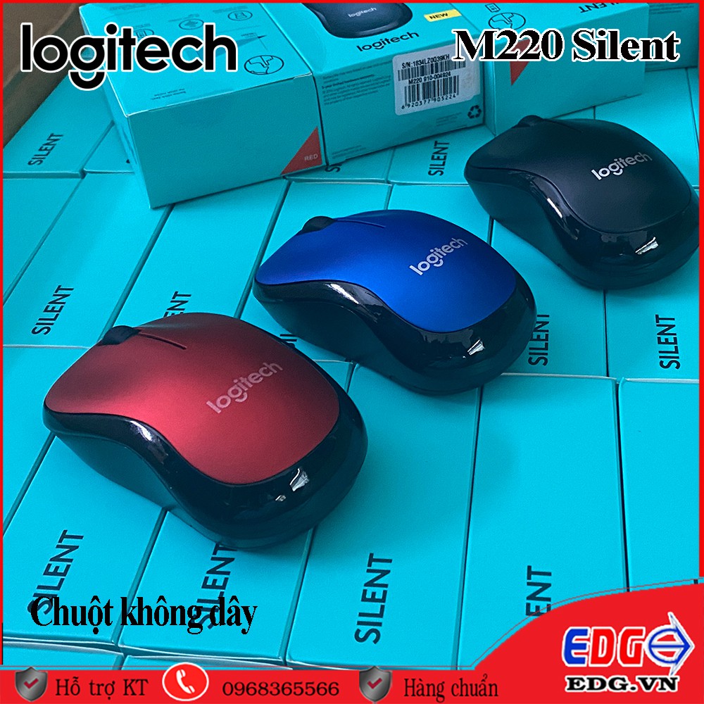 Chuột không dây Logitech M220 Silent giả rẻ lại chất lượng | WebRaoVat - webraovat.net.vn