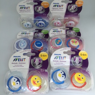1 Cặp Núm Ti Giả Philips Avent cho bé