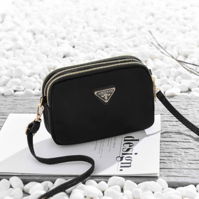 túi đeo 3 ngăn khóa nhập khẩu chất lượng loại 1 đứng form yhinh