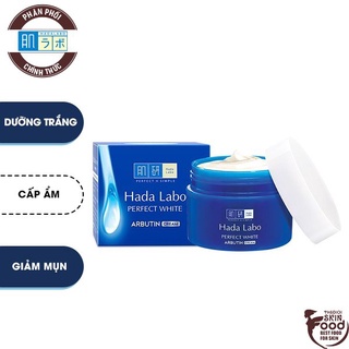 Kem Dưỡng Trắng Da Hada Labo Perfect White Arbutin Cream 50g