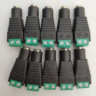Giắc cái vặn ốc 5.5mm, jack nguồn DC cái