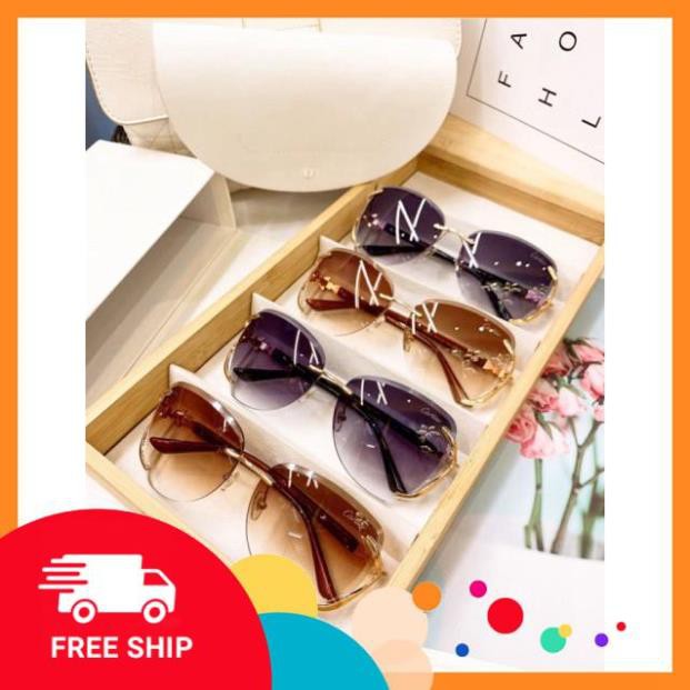 Kính mát thời trang nữ A2067 🕶 Kính chống tia UV bảo vệ mắt