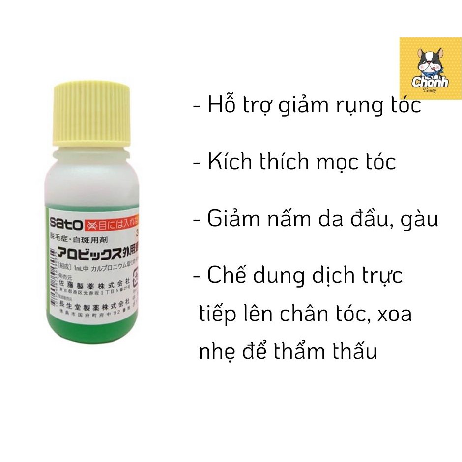 Kích mọc tóc Nhật