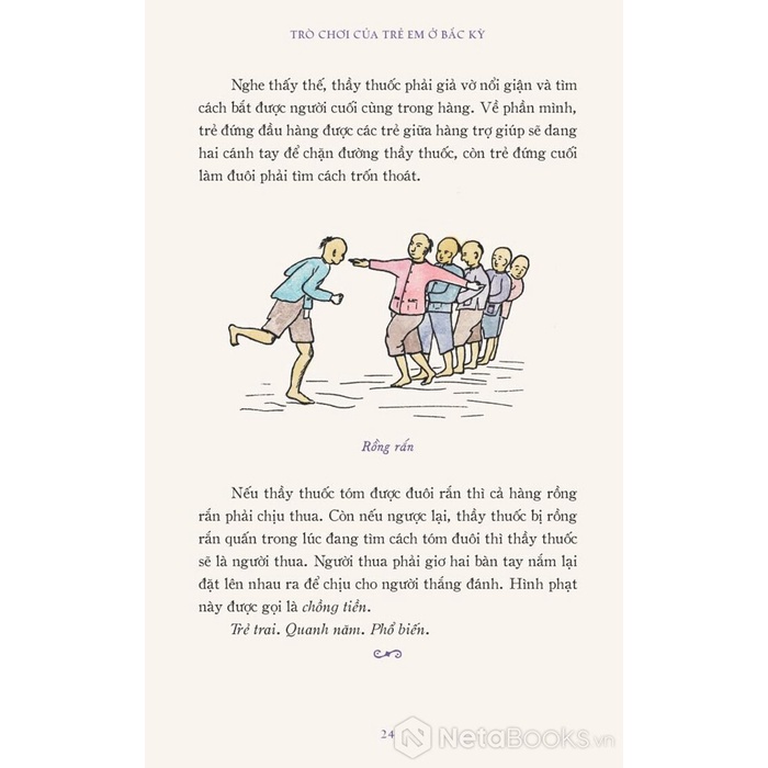 Sách - Trò chơi của trẻ em ở Bắc Kỳ (Bìa cứng)