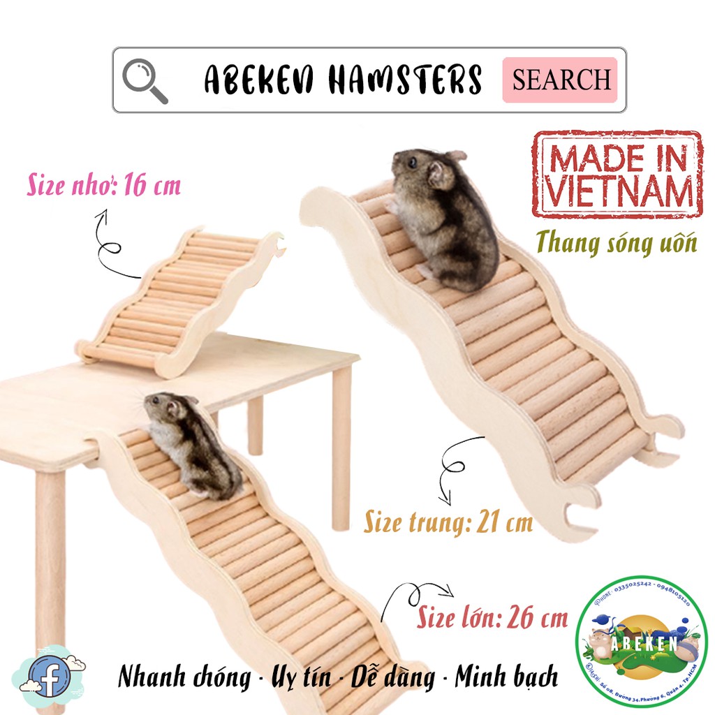 <ABEKEN> Thang lượn sóng trang trí