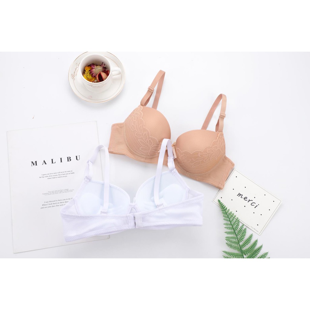 ÁO LÓT CÓ GỌNG CÓ BÀN TAY NÂNG NGỰC THÔNG HƠI REN - MÃ 807