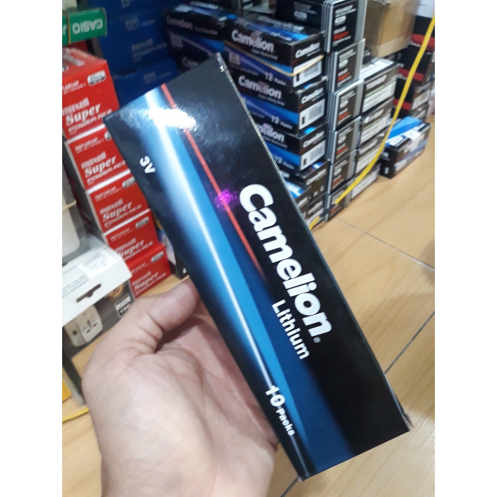 Pin CR2032 Lithium 3V Camelion Vĩ 5 Viên - Chính Hãng