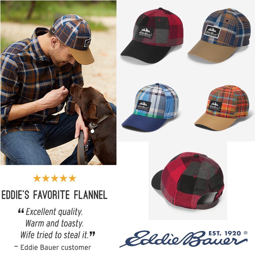 Mũ Eddie Bauer Flannel [Mới 1]