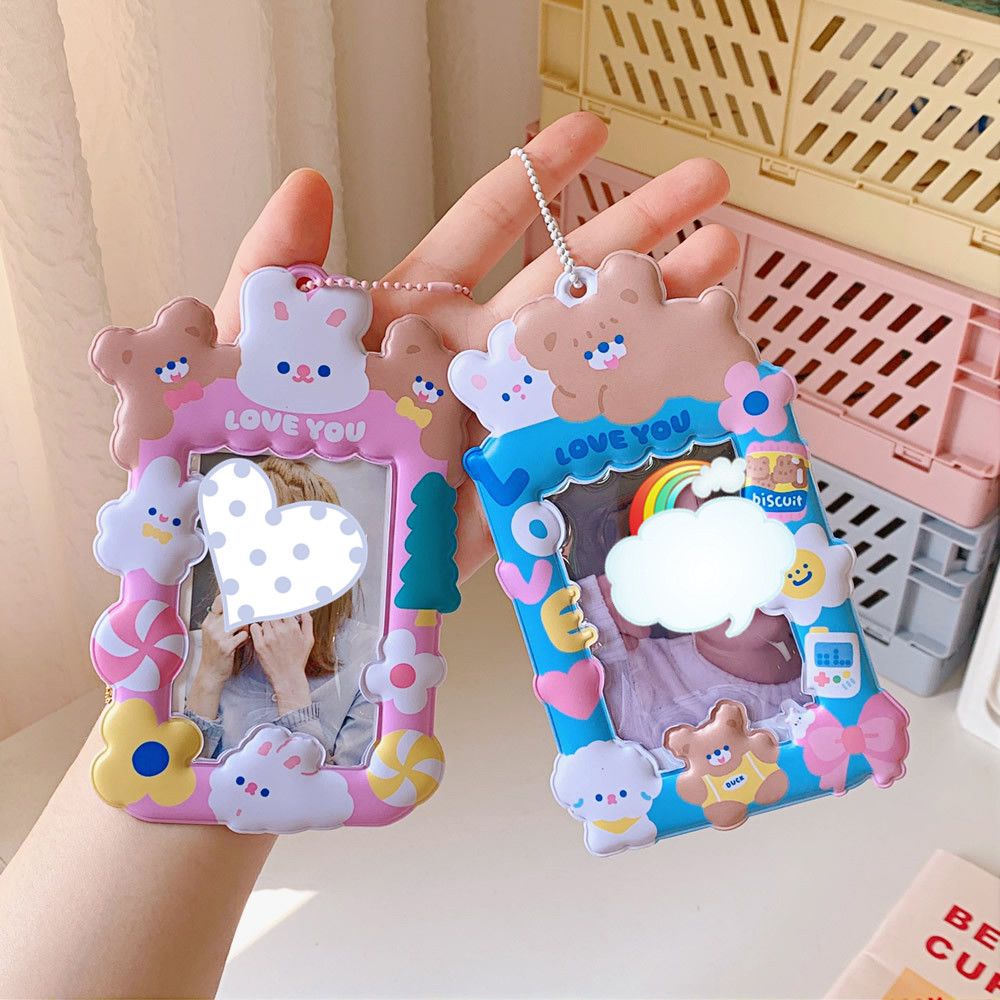 Dây đeo đựng thẻ ID học sinh in hình hoạt hình xinh xắn sử dụng bền