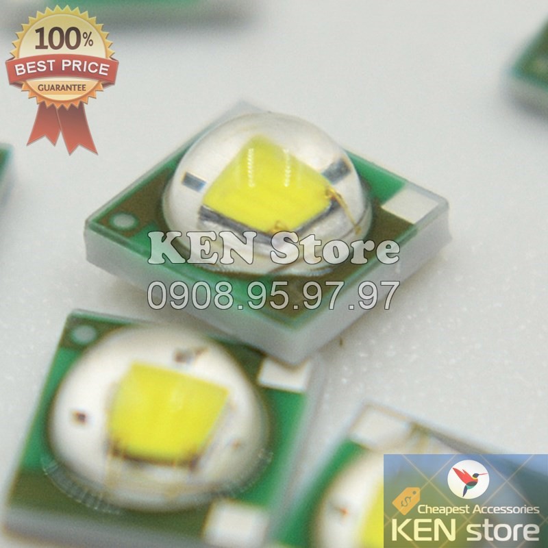 Bóng led, nhân led, chip led CREE XML T6 10W 3V - 3,7V DC