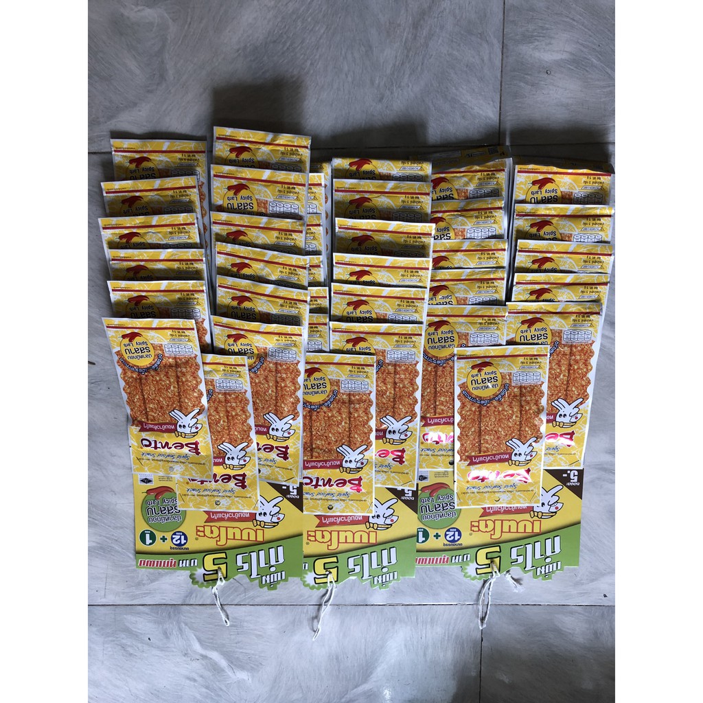 [2024)Mực Bento Thái Lan Lốc 13 gói x4gr