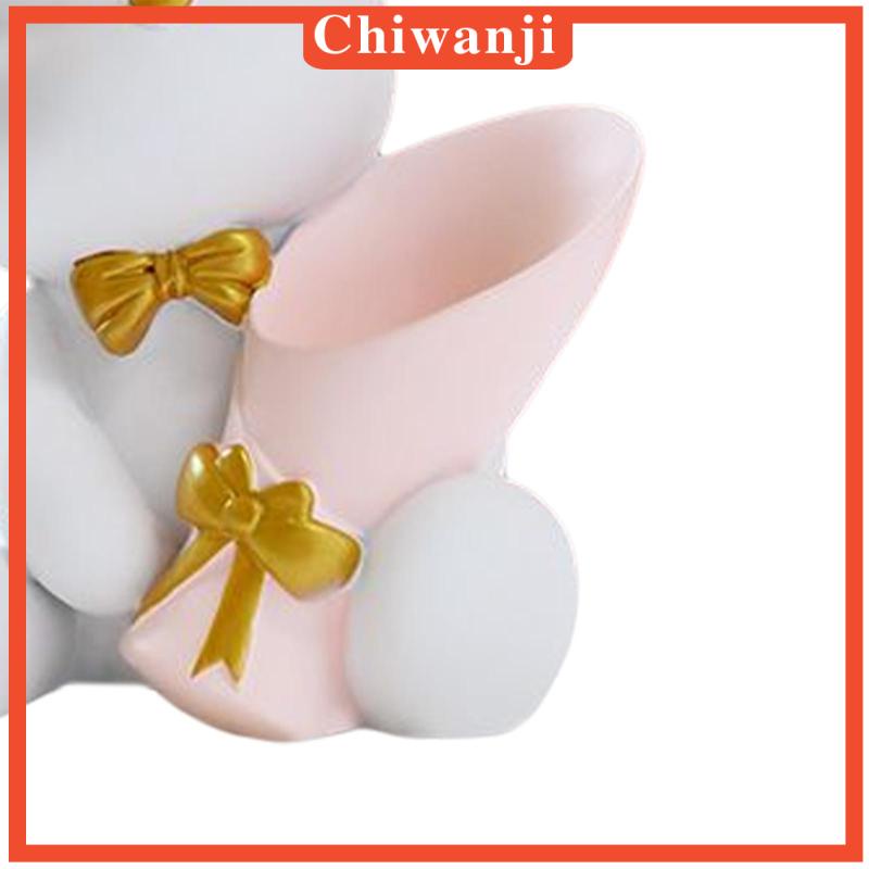 Giá Đỡ Chậu Cây Bằng Resin Hình Gấu Dễ Thương