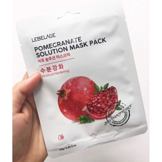 Mặt nạ giấy dưỡng ẩm Hàn Quốc cung cấp dinh dưỡng, phục hồi Lebelage Solution Mask Pack