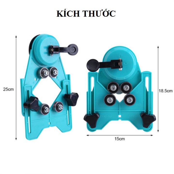 Bộ dụng cụ định vị khoan lỗ gạch men và kính