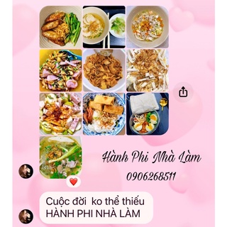 Hành phi giòn ngọt