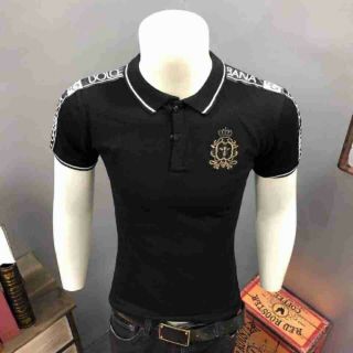 Áo thun nam cổ bẻ ngắn tay cao cấp _ mẫu mới thêu lô gô