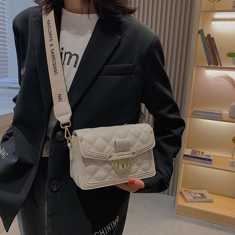 Túi đeo chéo hình vuông cỡ nhỏ thiết kế đơn giản thời trang cho nữ