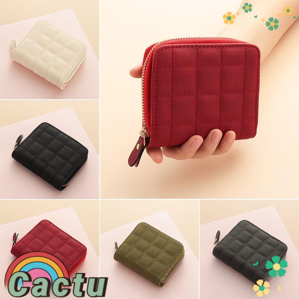 Ví Da Nhỏ Xinh Có Khóa Kéo Thời Trang Cho Nữ