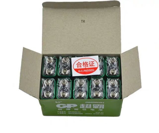 Pin 9V 6F22 chất lượng bền bỉ cho đồng hồ máy đo