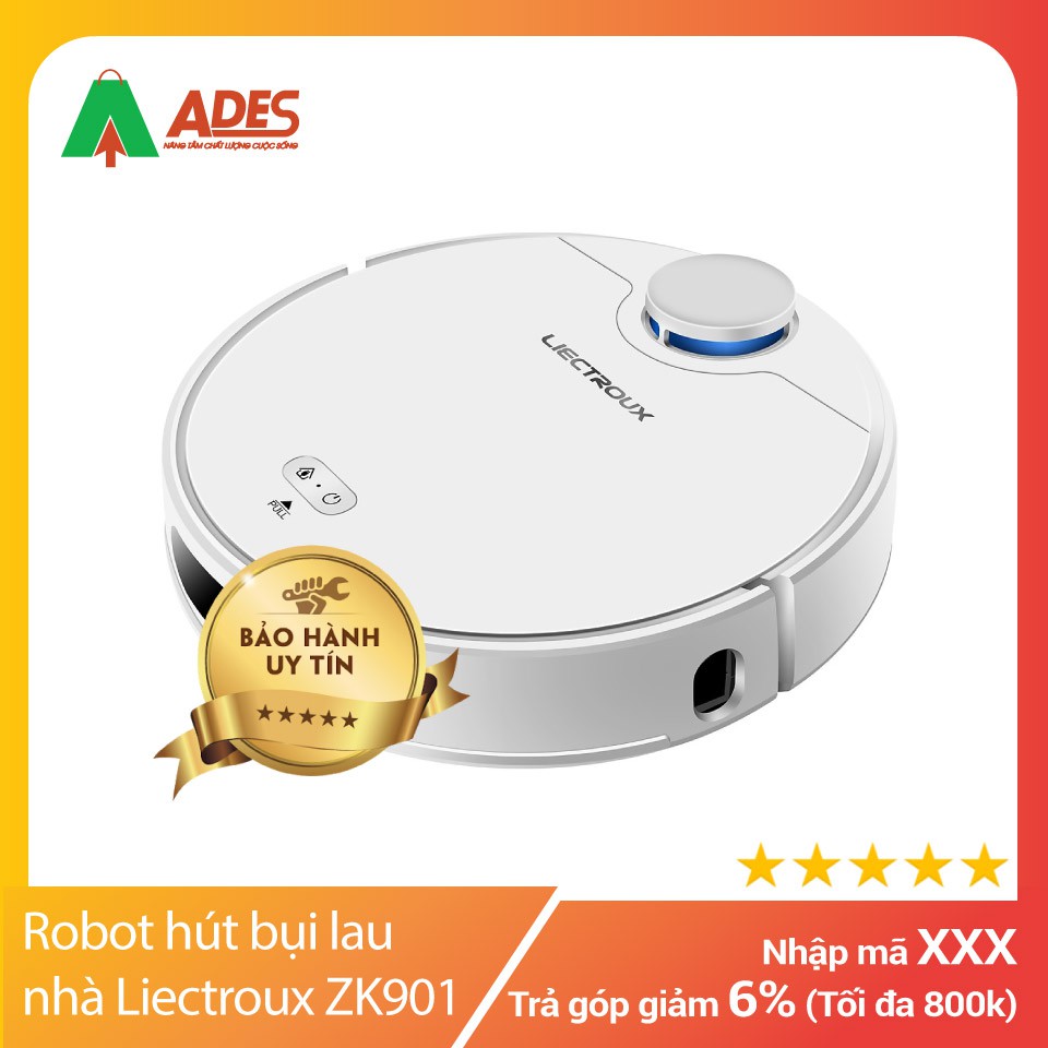 [Mã 154ELSALE2 giảm 7% đơn 300K] Robot hút bụi lau nhà Liectroux ZK901 - Hàng chính hãng - Bảo hành - Có sẵn 2021