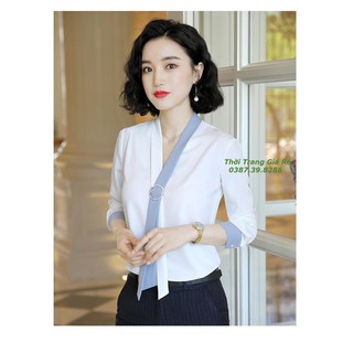 ÁO KIỂU PHỐI MÀU HOT TREND