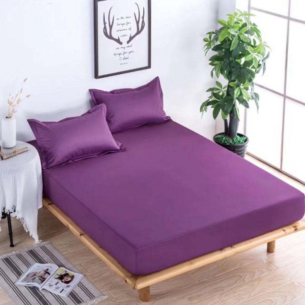 Vỏ Bọc Ga Giường Màu Trơn Bảo Vệ Toàn Diện