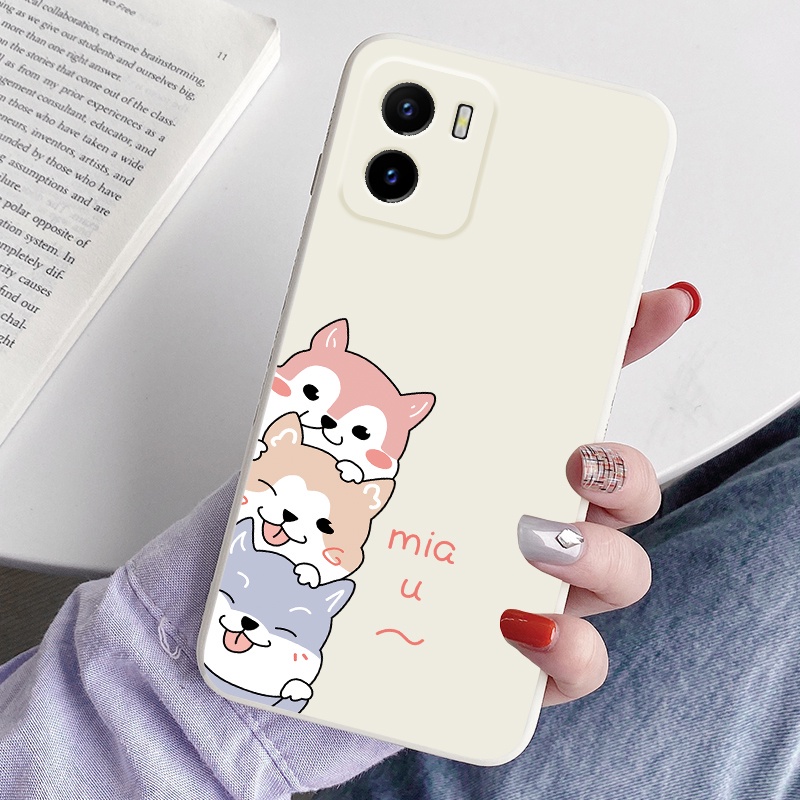 Ốp Điện Thoại Silicon Mềm Họa Tiết Hoạt Hình Dễ Thương Cho vivo y15a y15s