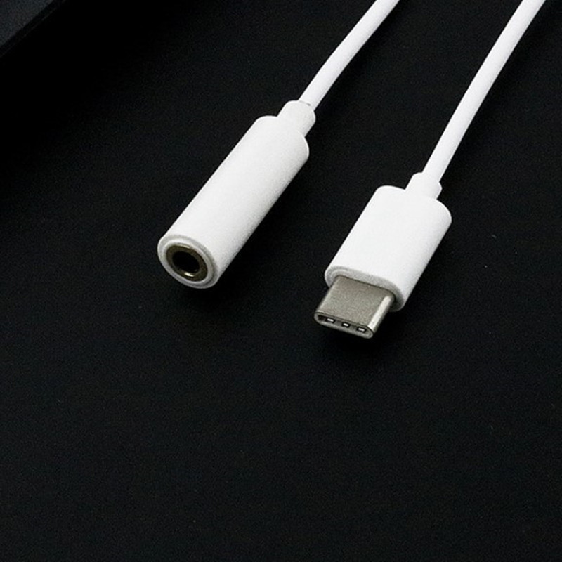 Cáp chuyển đổi tai nghe điện thoại di động TYPE-C Cáp âm thanh Bộ chuyển đổi Xiaomi Huawei Cáp chuyển đổi type-c sang 3.5MM