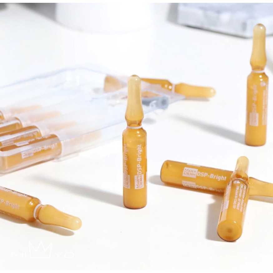 Hộp Tinh Chất Martiderm Pigment Zero DSP Bright 30 Ống 2ml