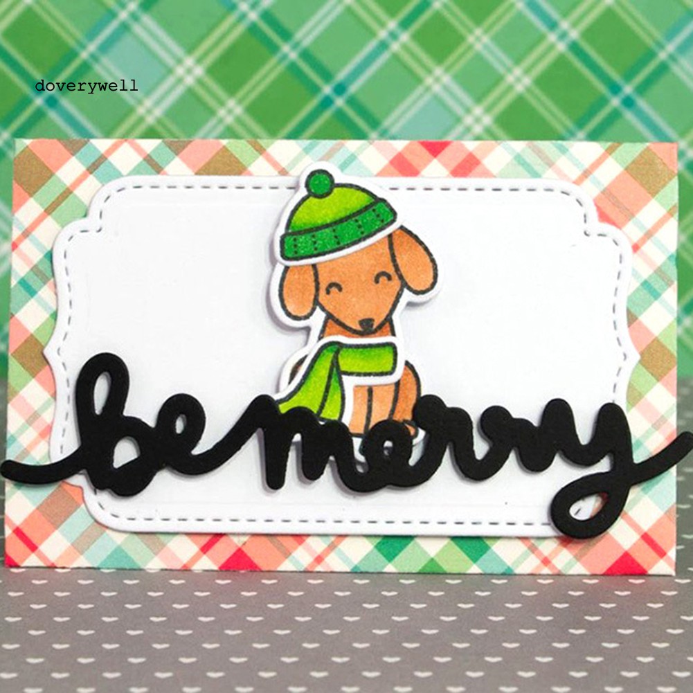 Khuôn Cắt Giấy Kim Loại Hình Phong Thư Xinh Xắn