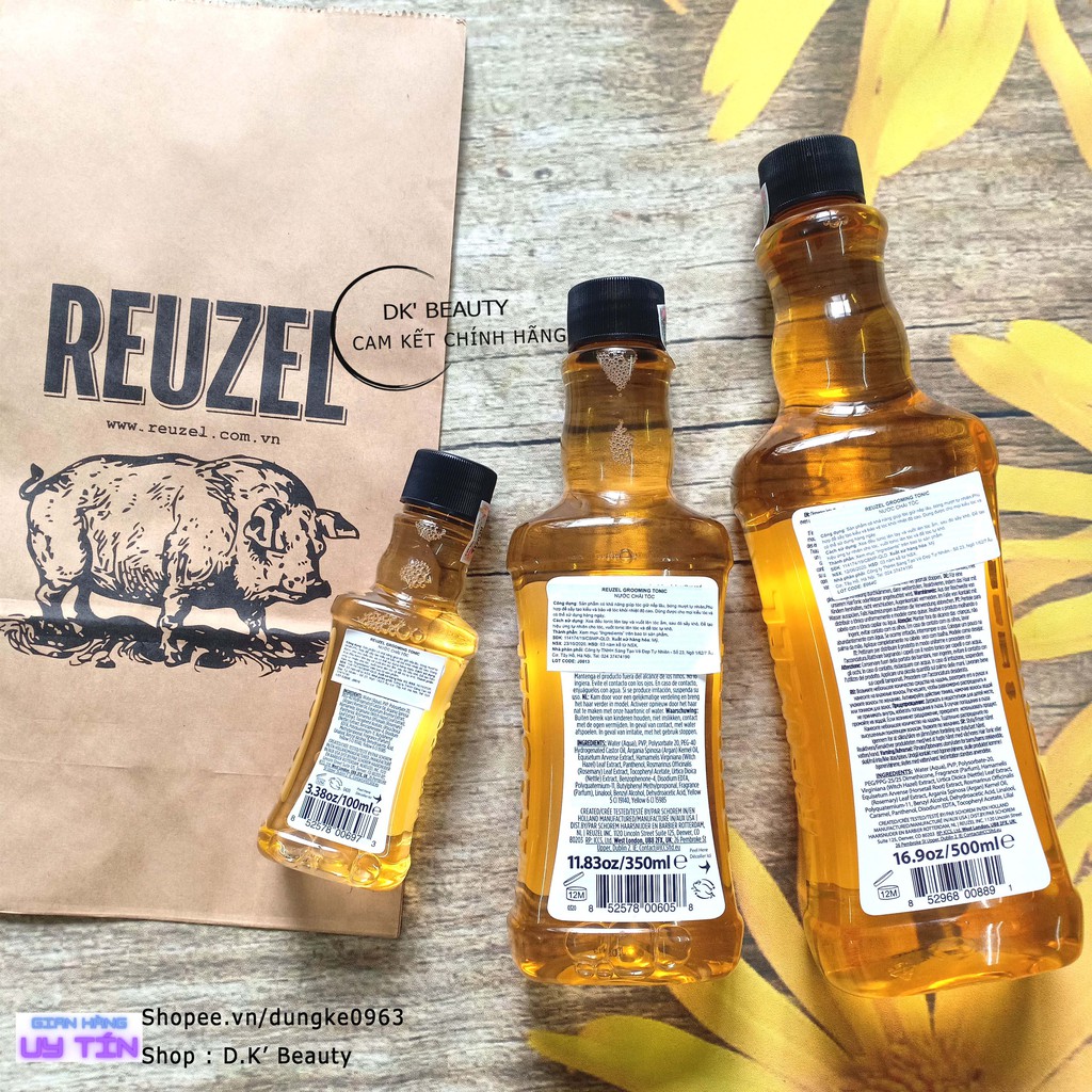 Nước Tạo Phồng Giữ Nếp Reuzel Grooming Tonic Cao Cấp Nhập Khẩu Hà Lan