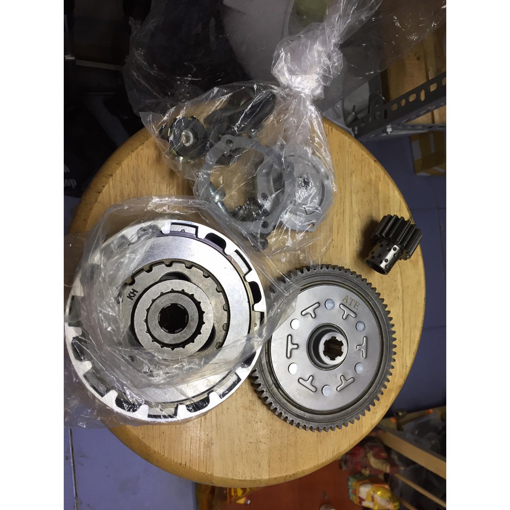 Bộ côn nồi 3 lá bố cho các dòng xe cub phổ thông như Dame - 78 - 81 -86 -DD-82-94...nhong hú 17