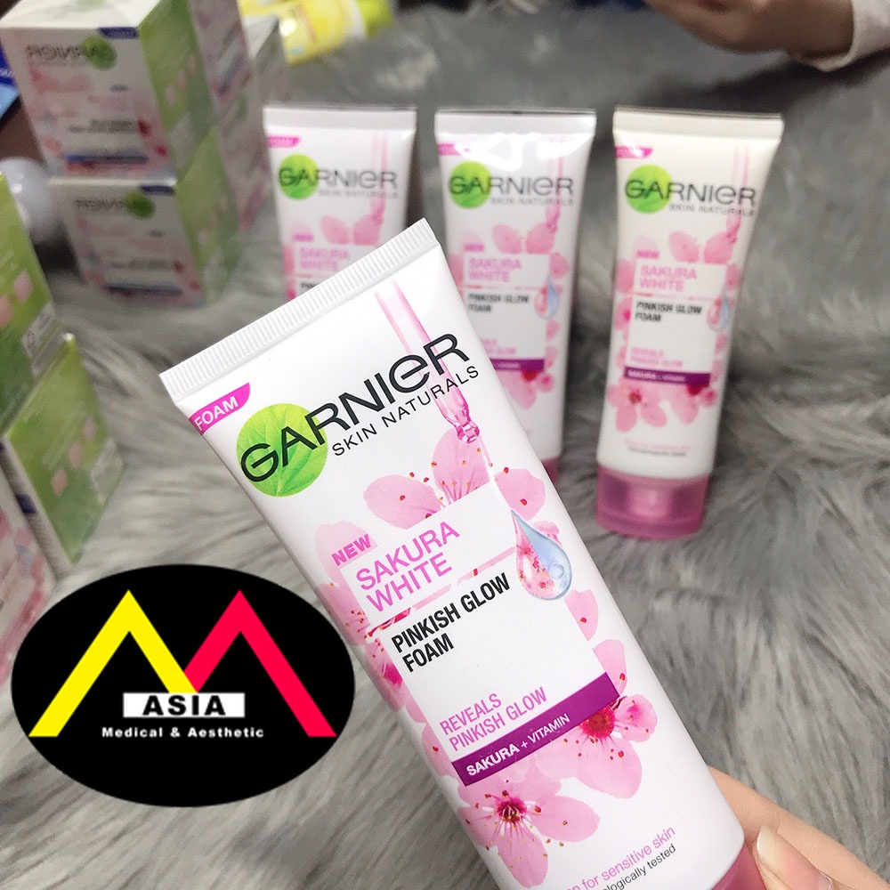 Sữa Rửa Mặt Garnier Hoa Anh Đào Thái Lan 100Ml