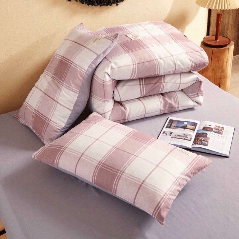 Bộ Chăn Ga Gối COTTON TICI ( tặng kèm vỏ gối ôm )