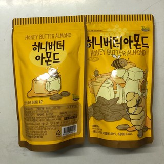 Hạnh nhân tẩm sốt bơ mật ong Tom's Fram 250gr