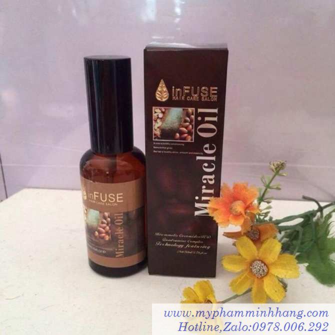 Tinh Dầu Dưỡng Tóc Cafe MIRACLE OIL 50ml | BigBuy360 - bigbuy360.vn