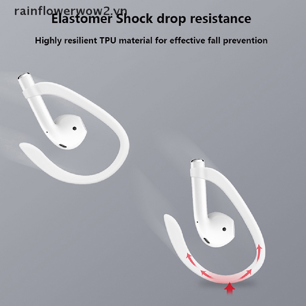Set 2 cặp móc treo giữ tai nghe Bluetooth chất lượng cao chống rơi
