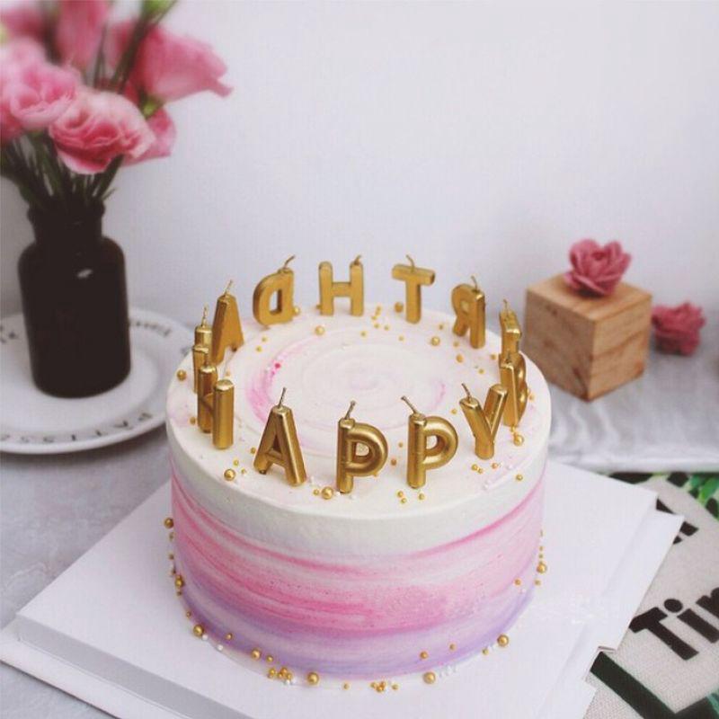 Nến HPBD vàng
