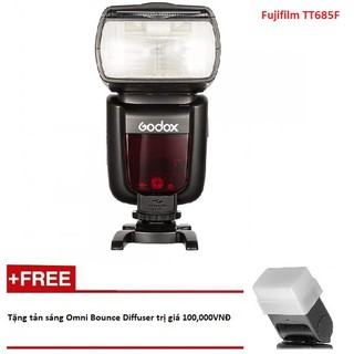 Flash Godox TT685F ii Cho Fujifilm - Tặng kèm tản sáng Omni Bounce