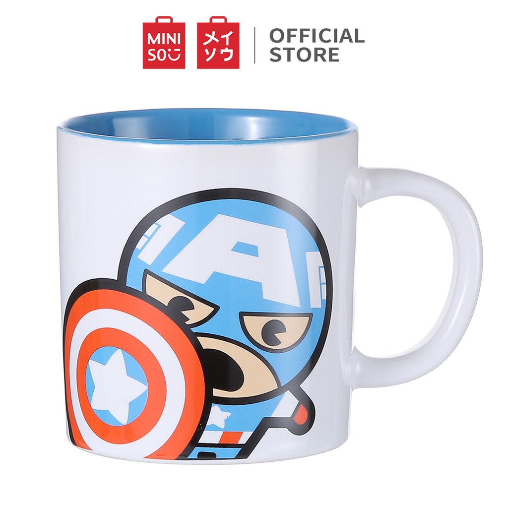 MINISO x MARVEL Cốc sứ 400ML (Captain America)