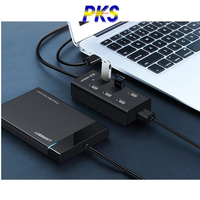 Bộ chia HUB USB ra 7 cổng cao cấp Ugreen 30374